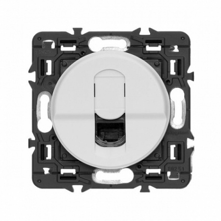 Розетка компьютерная RJ 45 FTP категории 6 Графит. Celiane. Legrand