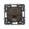 Розетка компьютерная RJ 45 UTP категории 6 Графит. Celiane. Legrand