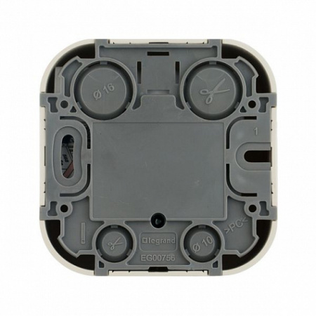 Розетка компьютерная RJ45 UTP кат.5е. Слоновая кость. Legrand Quteo