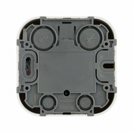Розетка компьютерная двойная 2XRJ45 UTP кат.5е Белый. Legrand Quteo