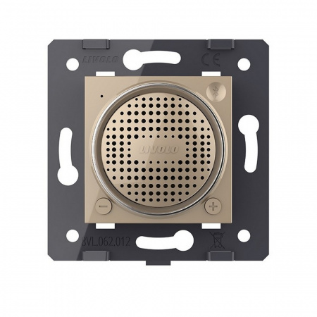 Bluetooth 5.0 колонка Livolo, цвет золотой (механизм) VL-FCF-2AP