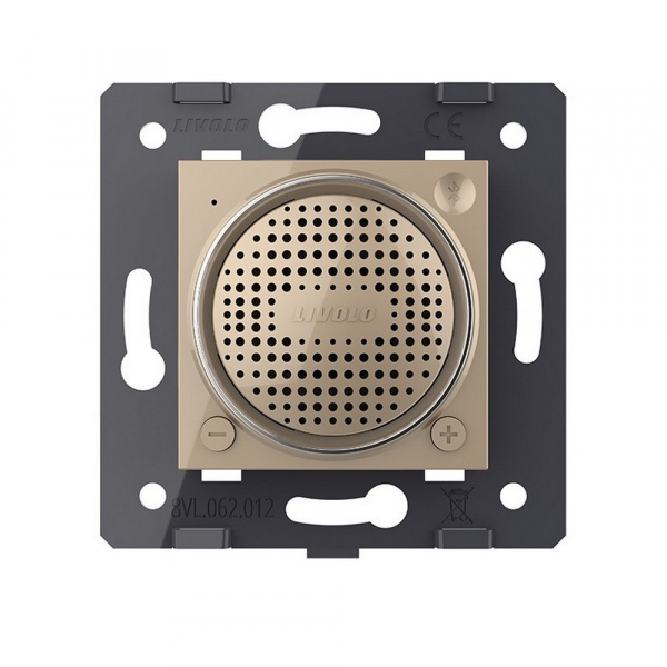 Bluetooth 5.0 колонка Livolo, цвет золотой (механизм) VL-FCF-2AP