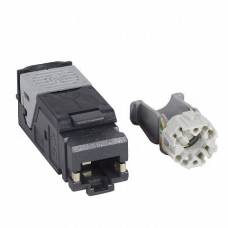 Патч-панель укомплектованная-19''-1U-категория 5е-UTP-24xRJ 45. Legrand