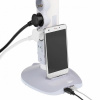 Мультимедийный блок ''Комфорт и безопасность'' 16А на 4 розетки + 2xUSB + 1xMicroUSB с кабелем 1,5м