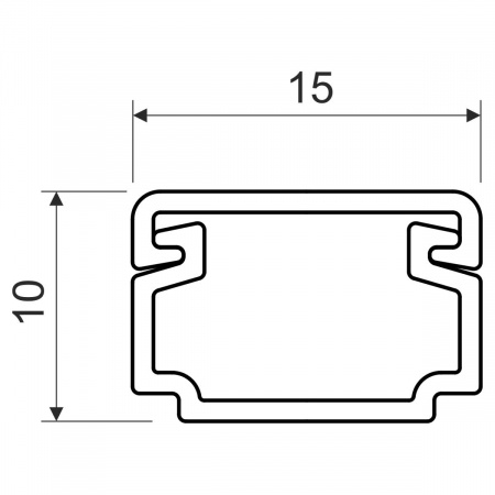 Кабельный канал LH 15X10 LH 15X10_HC