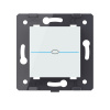 Выключатель LIVOLO Quadro 1 клавиша Белый (механизм)