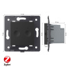 Двухклавишный сенсорный выключатель Livolo ZigBee Module, цвет черный (механизм)