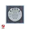 Сенсорный выключатель Livolo ZigBee (Wi-Fi) 2 клавиши 1 пост Синий