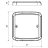 Крышка распределительных коробок VLK 80/T_HB